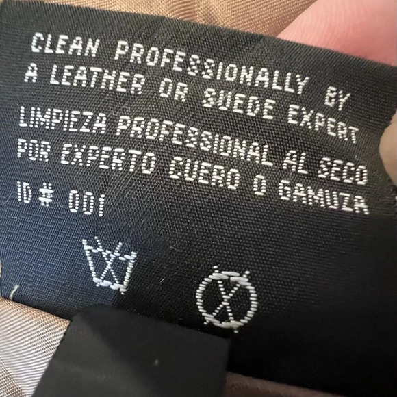 JLC New York Women’s Leather Jacket Blazer Size Small One Button Camel Brown - Picture 7 of 12